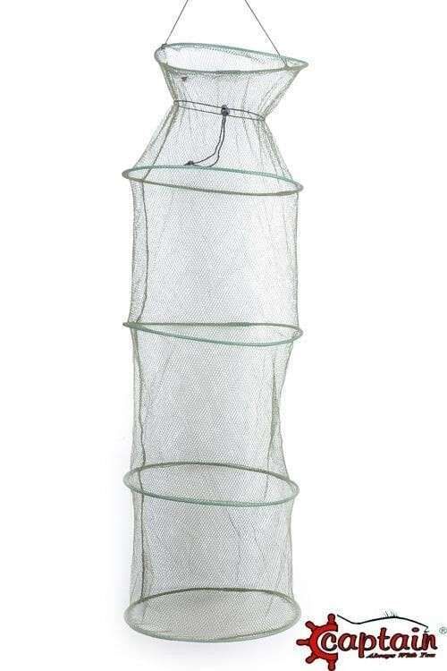 Captain 6645 Livar File Sık Gözlü 5 Çemberli Sazan Filesi 35x125cm