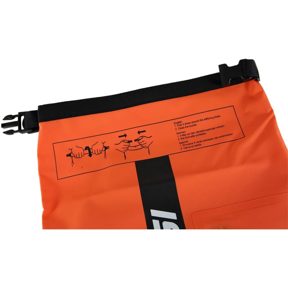 Cressi Premium Dry Bag BLACK - ORANGE - 20L
