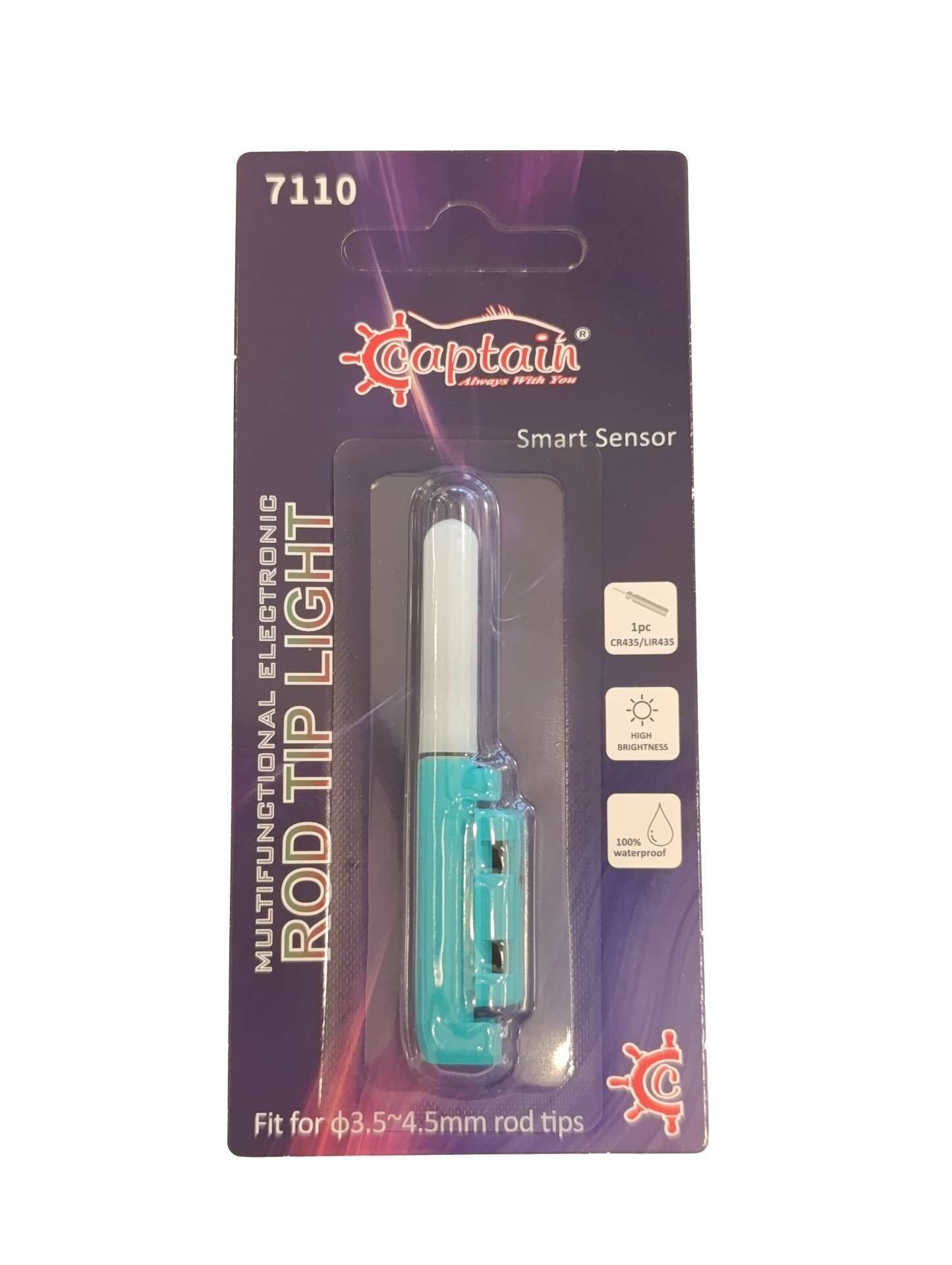 Captain 7110 Pilli ve Aparatlı Fosfor SENSORLU 45x39mm