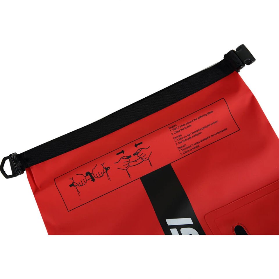 Cressi Premium Dry Bag BLACK - RED - 20L