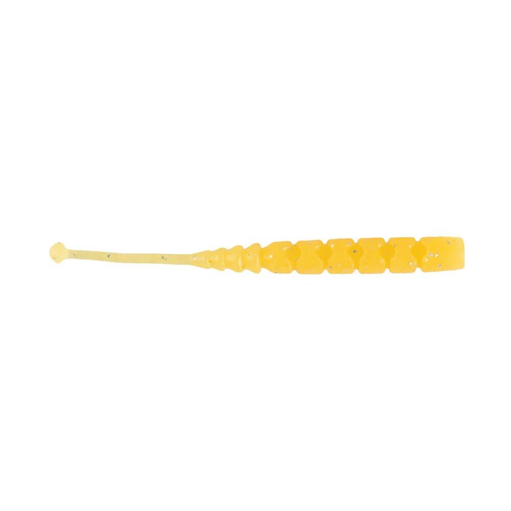 Mustad Aji Worm Ball Tail Silikon Kurt 5CM - 12Lİ - 008 - ORANGE LUMINOUS