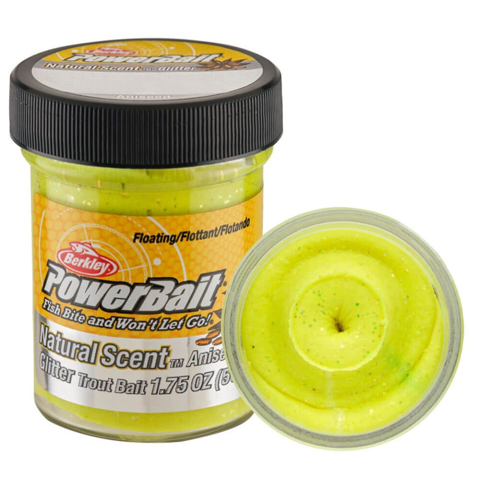 Berkley Powerbait Natural Glitter Trout Bait Aniseed Sahte Yemi