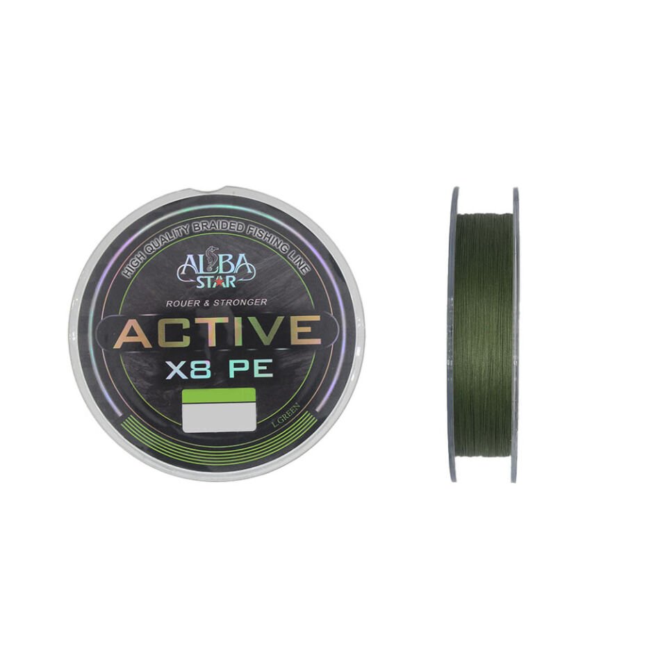 Albastar Active 8x İp Misina L.GREEN - 0.18MM - 300M - 18KG