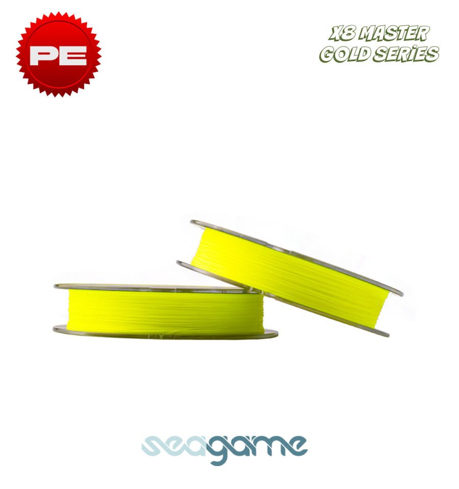 SEAGAME MASTER X8 PE 300M #0.14 FLUO YELLOW