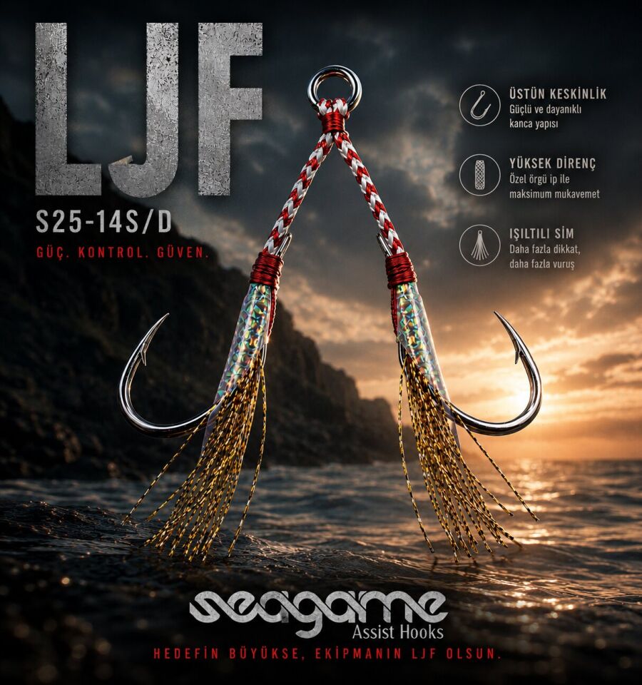 LIGHT JIGGING FLASH LJF DOUBLE 2P #10