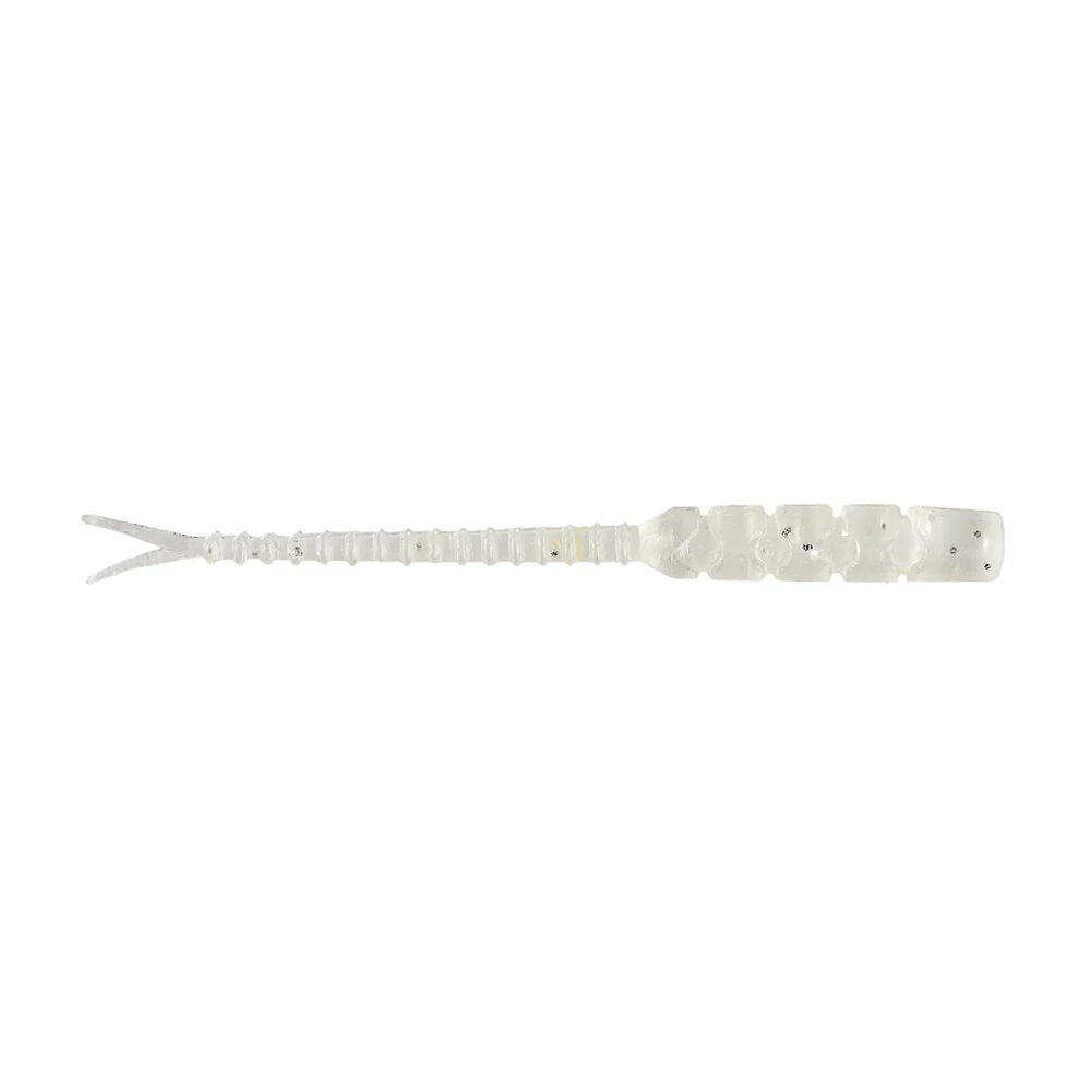 Mustad Aji Hellgramite Silikon Kurt 5CM - 12Lİ - 009 - L.SILVER GLITTER