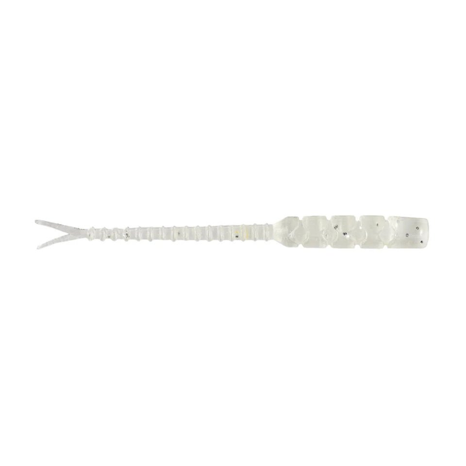 Mustad Aji Hellgramite Silikon Kurt 5CM - 12Lİ - 009 - L.SILVER GLITTER