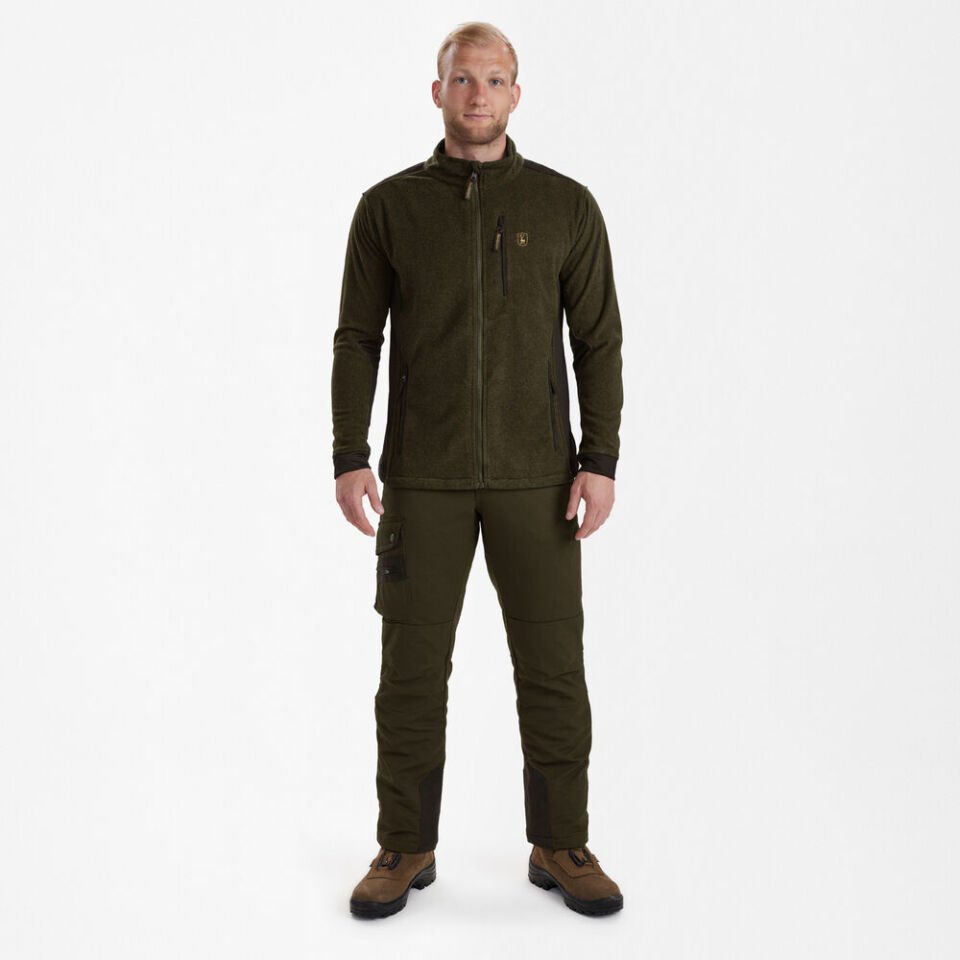 DEERHUNTER Muflon Zip-İn 376 Yeşil Polar Mont 52