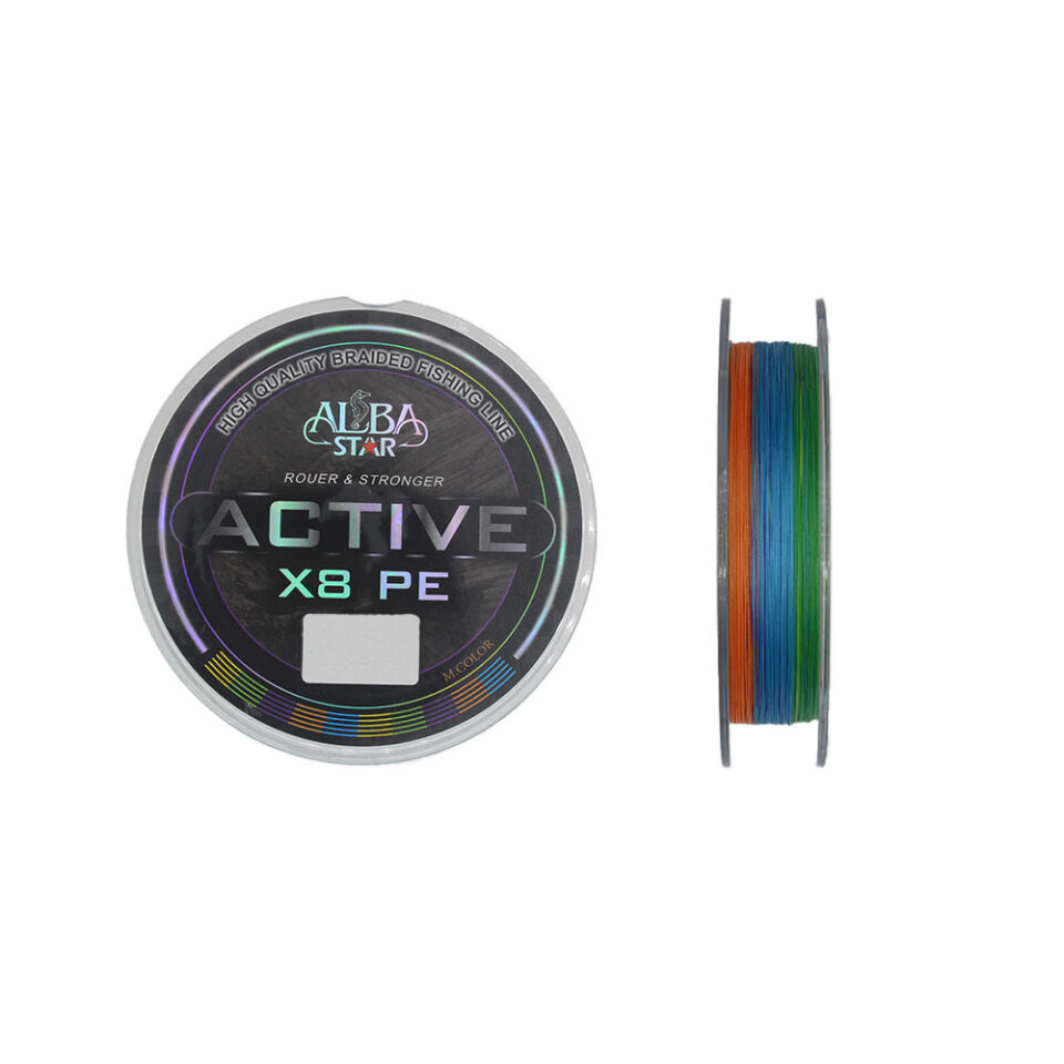 Albastar Active 8x İp Misina MULTICOLOR - 0.24MM - 300M - 20.6KG