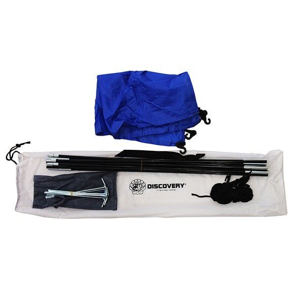 S. DFT 2 Kişilik Tek Kat Beyaz Çadır 200x150x110cm