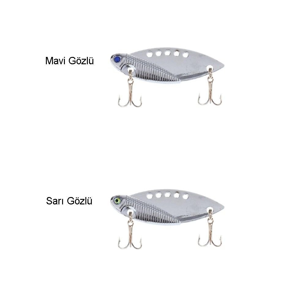 Captain 3623 Canon Metal Vibrasyon 10gr Suni Yem