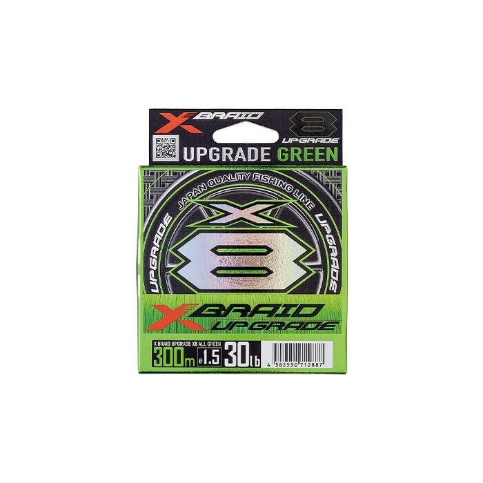 YGK X039 UPGRADE PE X8 300M 6.35KG 0.128 GREEN