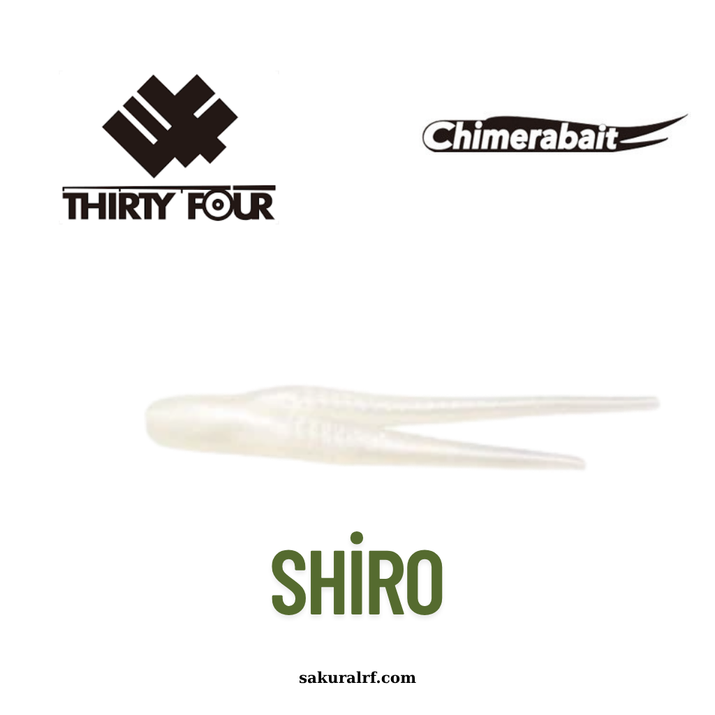 34 Thirty Four Chimerabait 2’’ Shiro