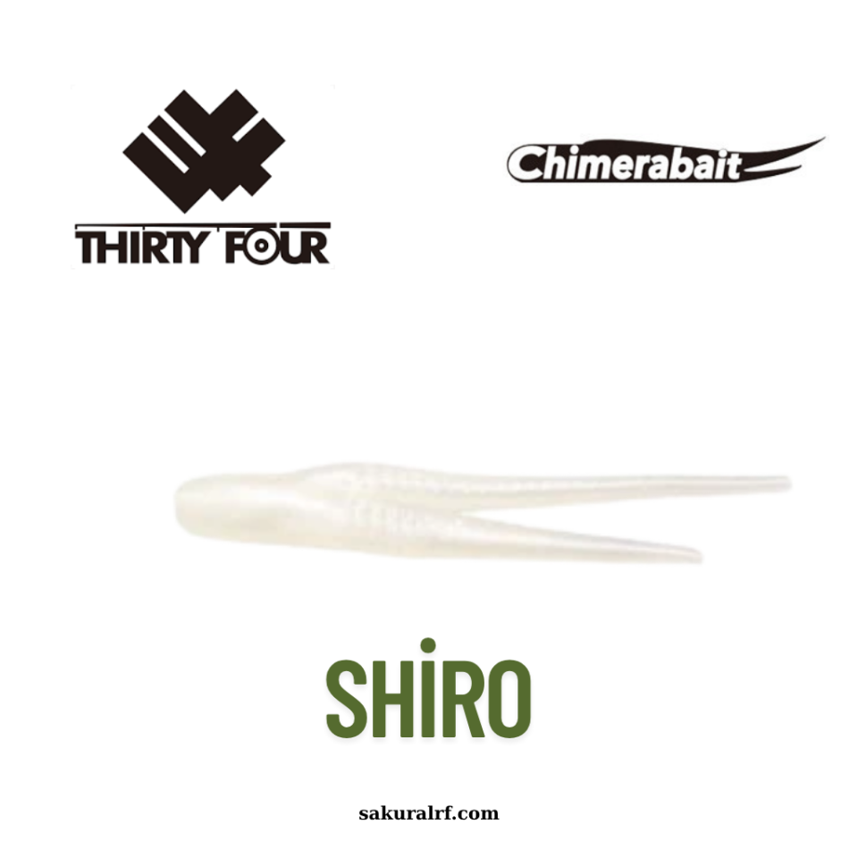 34 Thirty Four Chimerabait 2’’ Shiro