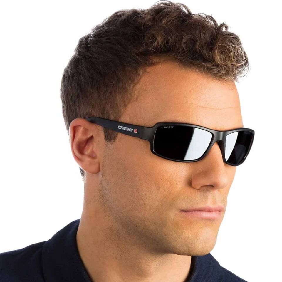 Cressi Ninja Floating Güneş Gözlüğü BLACK/SHINY BLACK LENS
