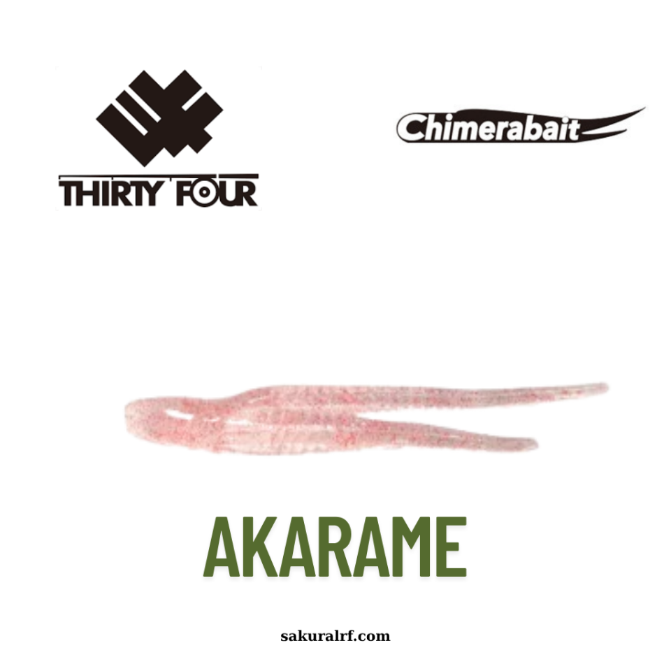 34 Thirty Four Chimerabait 2’’ Akarame