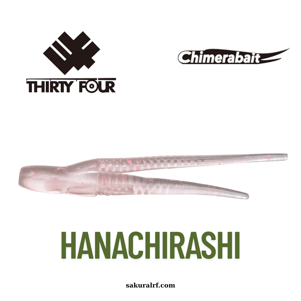 34 Thirty Four Chimerabait 2’’ Hanachirashi