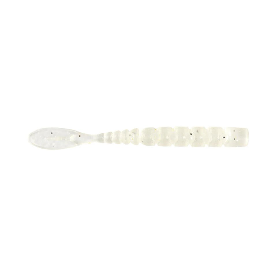 Mustad Aji Fish Tail Silikon Kurt 5CM - 12Lİ - 007 - WHITE LUMINOUS