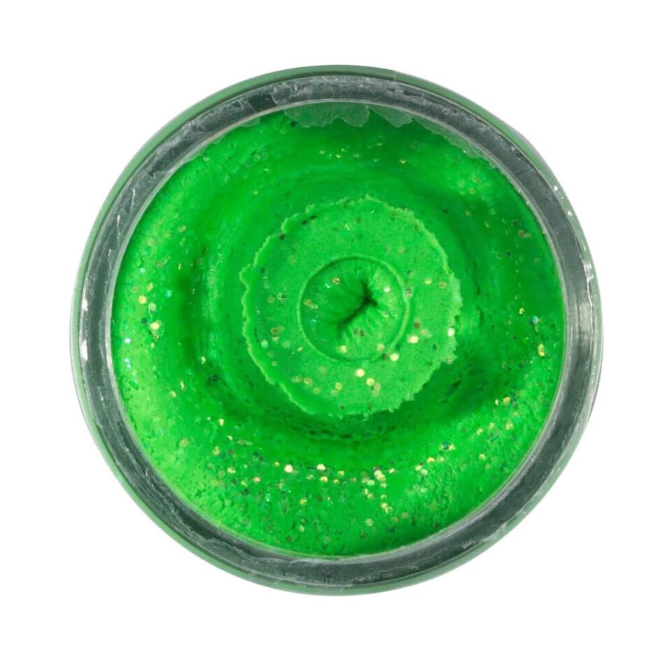 Berkley Powerbait Natural Glitter Trout Bait Fish Pellet Sahte Yem SPRING GREEN