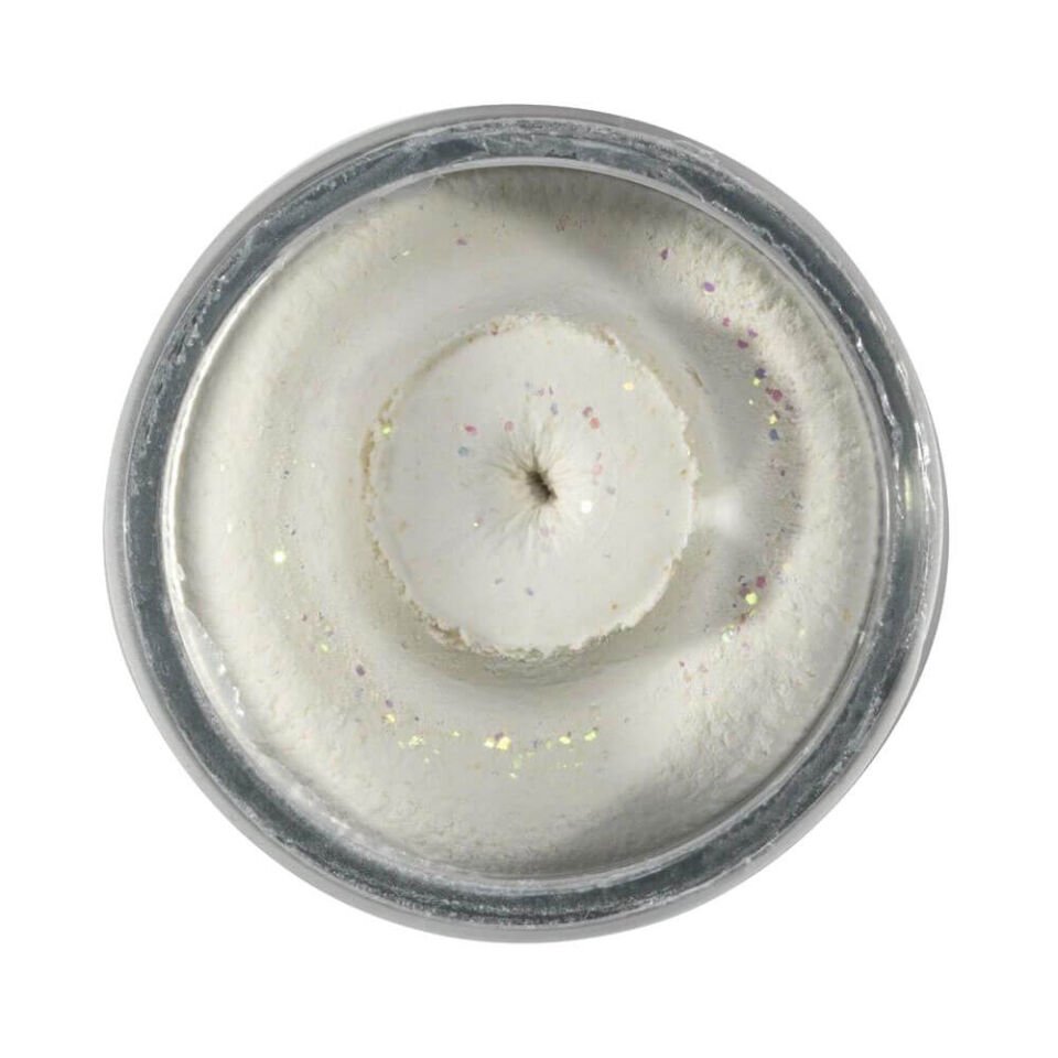 Berkley Powerbait Natural Glitter Trout Bait Fish Pellet Sahte Yem WHITE