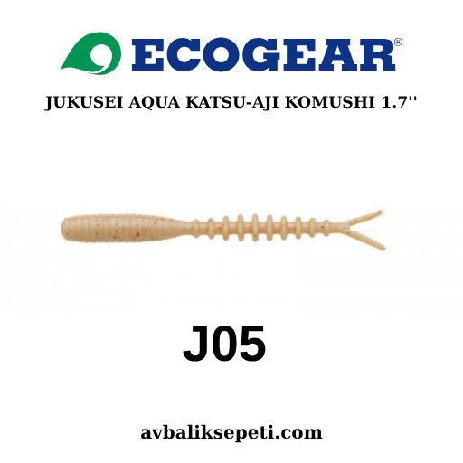 ECOGEAR JUKUSEI AQUA KATSU AJI KOMUSHI 1.7 J05