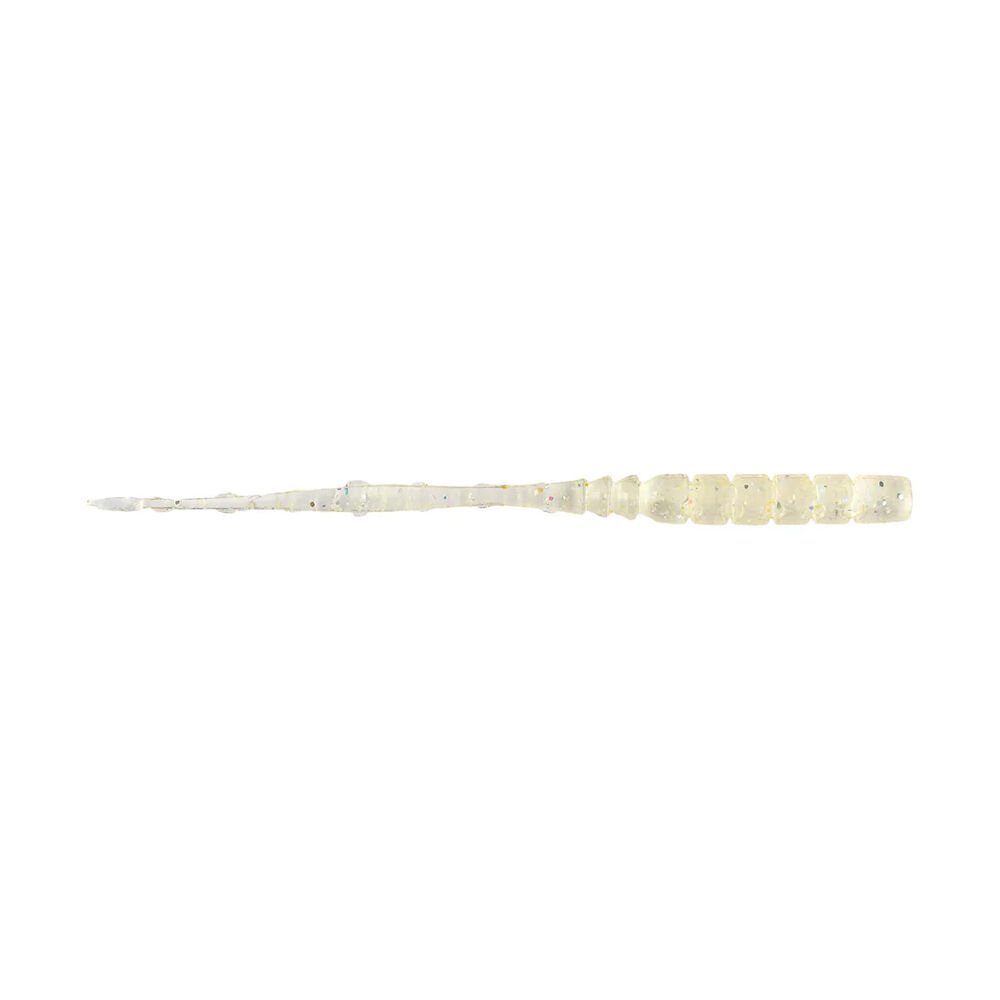 Mustad Aji Straight Tail Silikon Kurt 76MM - 12Lİ - 001 - CL.RAINBOW GLITTER