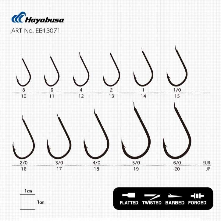Hayabusa HFKS 130 Kısa Pala Dövme Çupra İğnesi 15li Paket Black Nikel