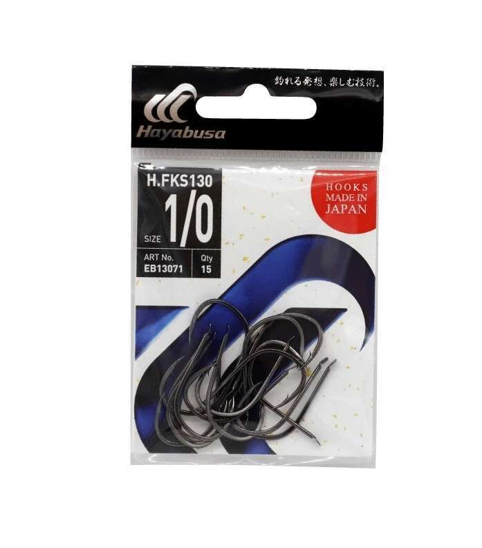 Hayabusa HFKS 130 Kısa Pala Dövme Çupra İğnesi 15li Paket Black Nikel
