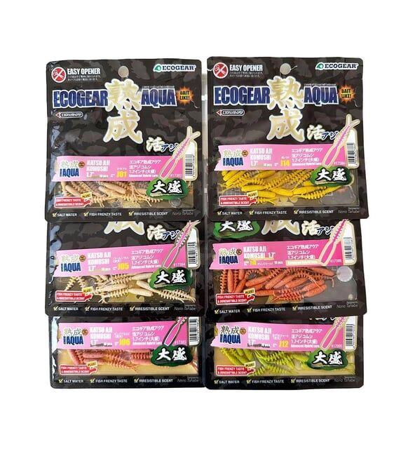 ECOGEAR JUKUSEI AQUA KATSU AJI KOMUSHI 1.7 J14