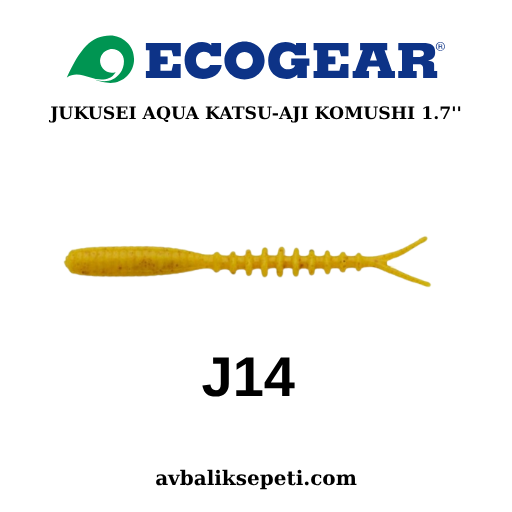 ECOGEAR JUKUSEI AQUA KATSU AJI KOMUSHI 1.7 J14