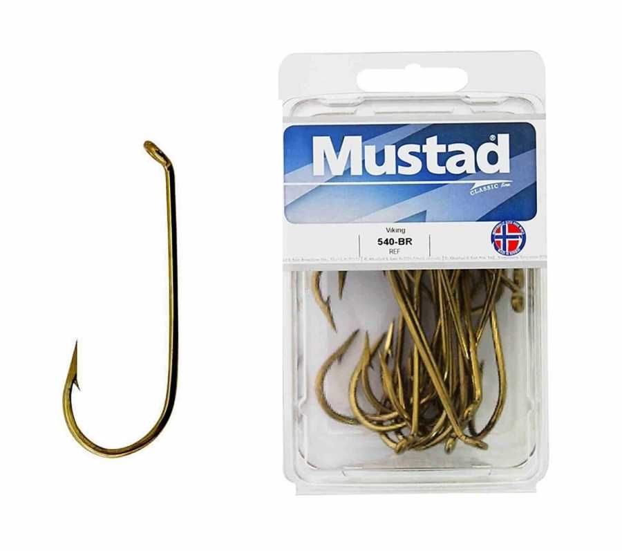 Mustad Olta İğnesi 540 25 li NO:2-0 - BRONZ
