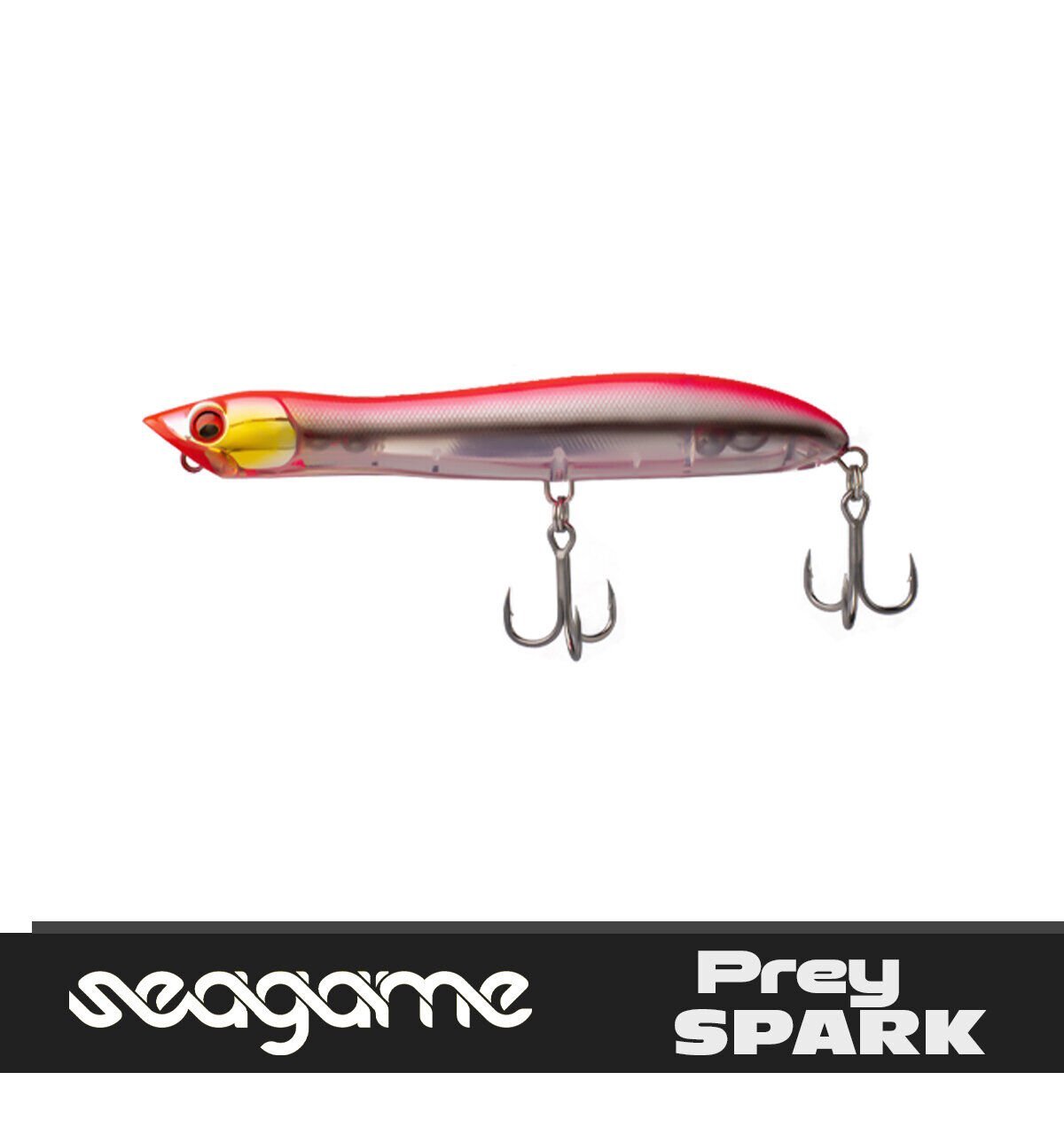 SEAGAME PREY SPARK 135F 26G PINK SILVER