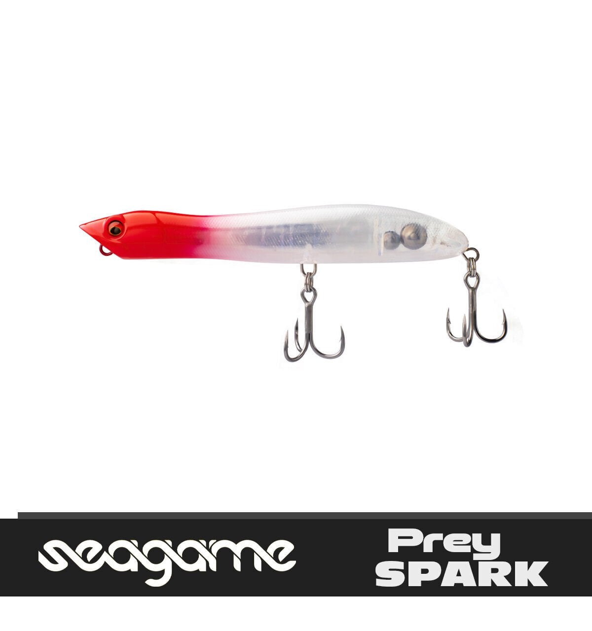SEAGAME PREY SPARK 135F 26G RED HEAD MIRROR