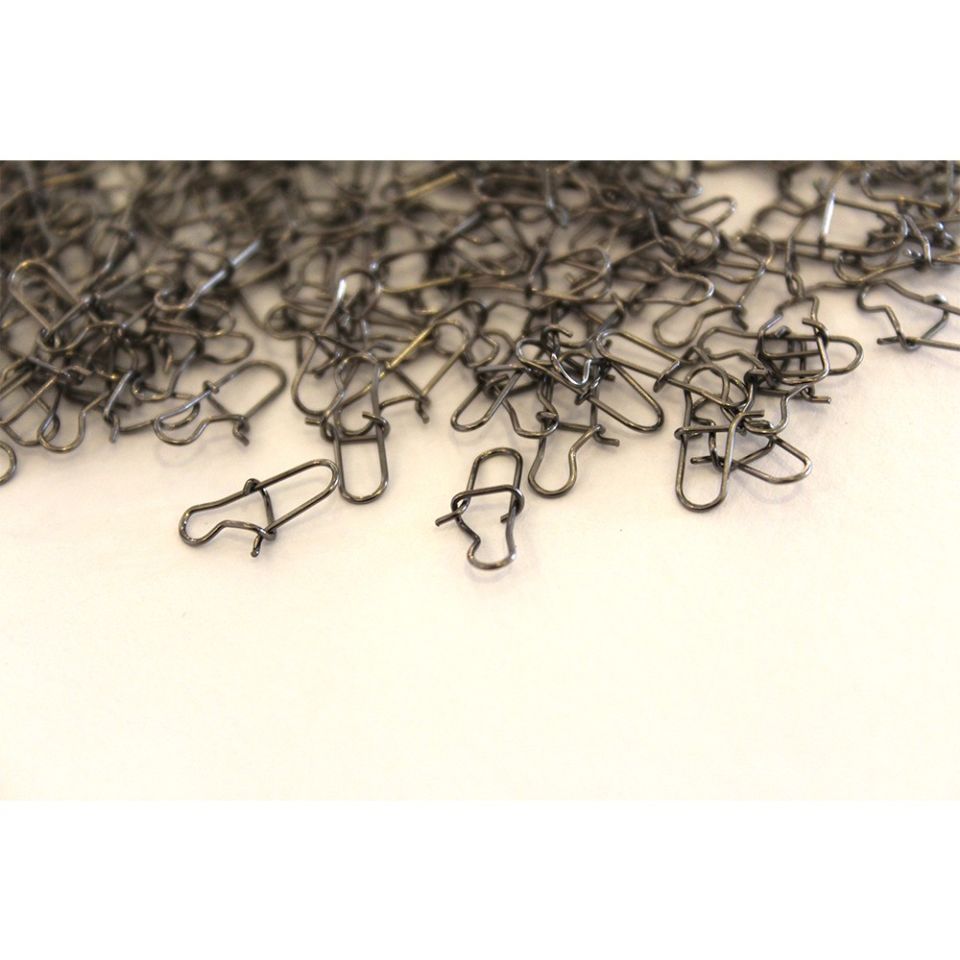 Captain 5014 İnox Sahte Balık Maket Klipsi Bl NikeL Snap 250li Paket