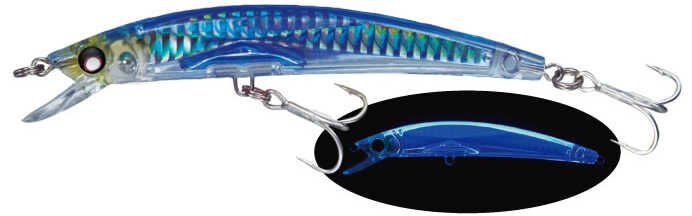 Yozuri Crystal 3D Minnow Floating Sahte Balığı HSB - 130MM-21GR