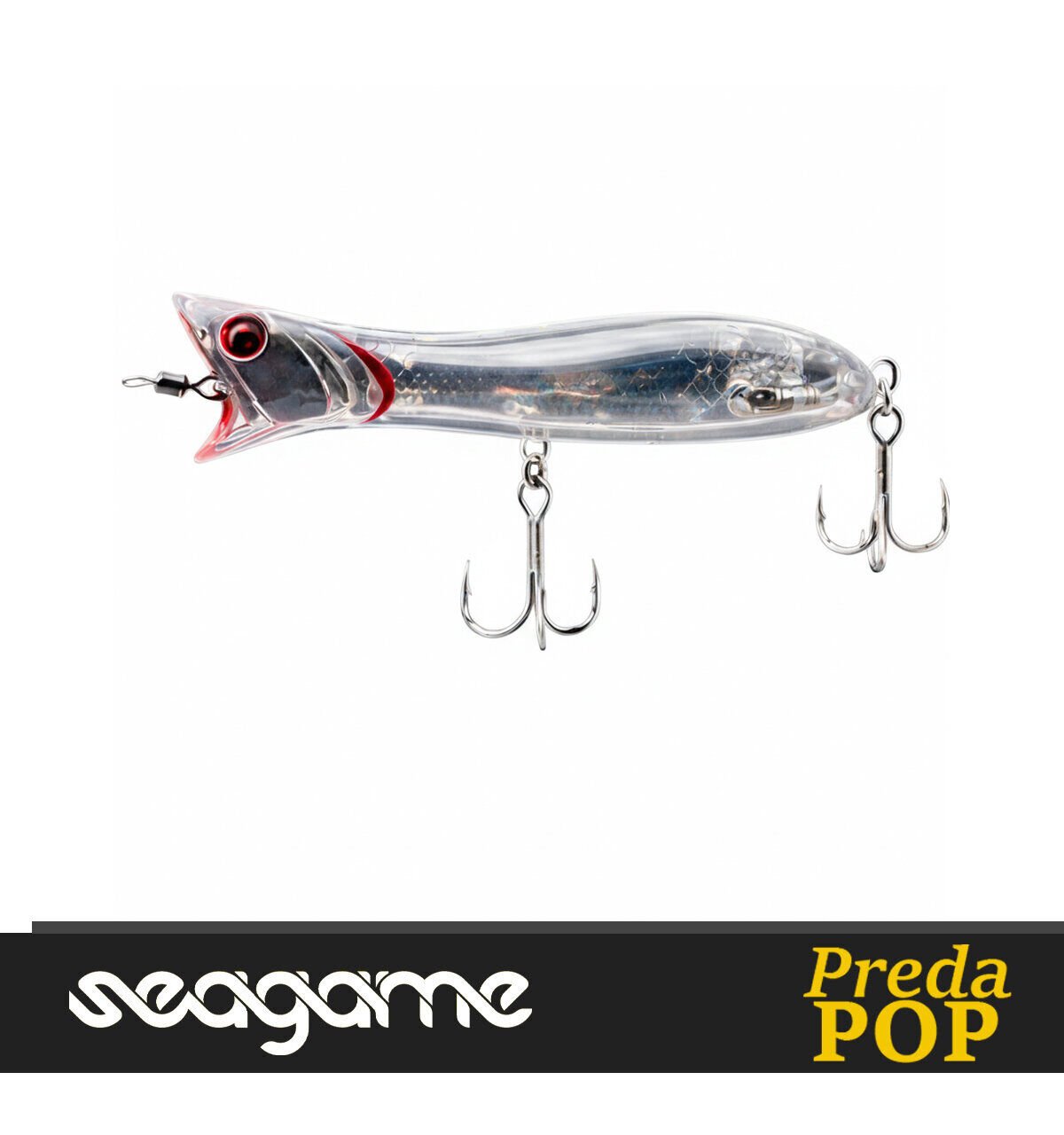 SEAGAME PREDAPOP 105F 22G SILVER CHEEK