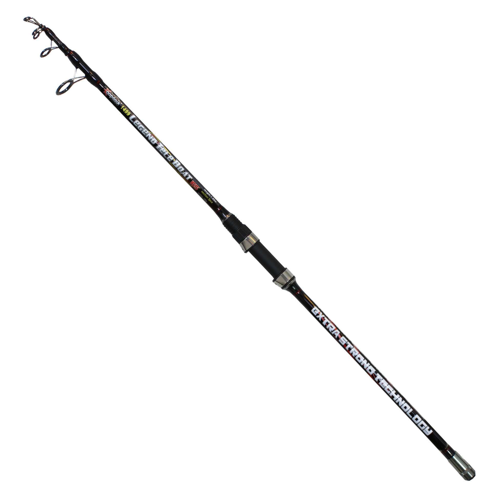 Captain 1499 Legend Tele Boat Teleskobik Tekne Kamışı 150gr Atar