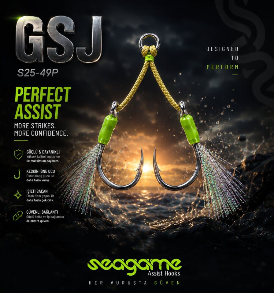 GLOWING SOLID JIGGING GSJ PARALLEL 1P #1/0