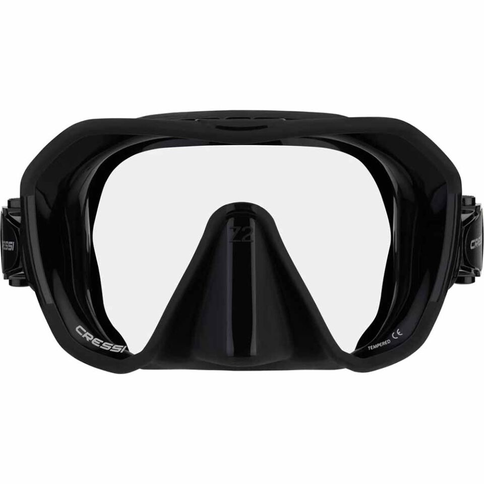 Cressi Z2 Dalış Maskesi BLACK