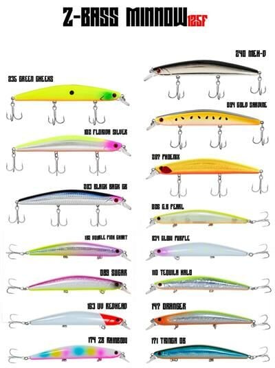 Fujin Z-Bass Minnow 125F 21gr Maket Balık