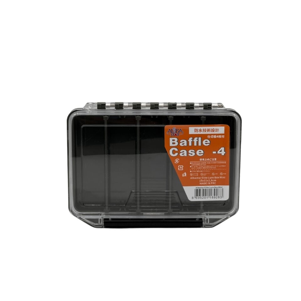 Albastar Elite Baffle Case-4 Mini Balıkçı Kutusu