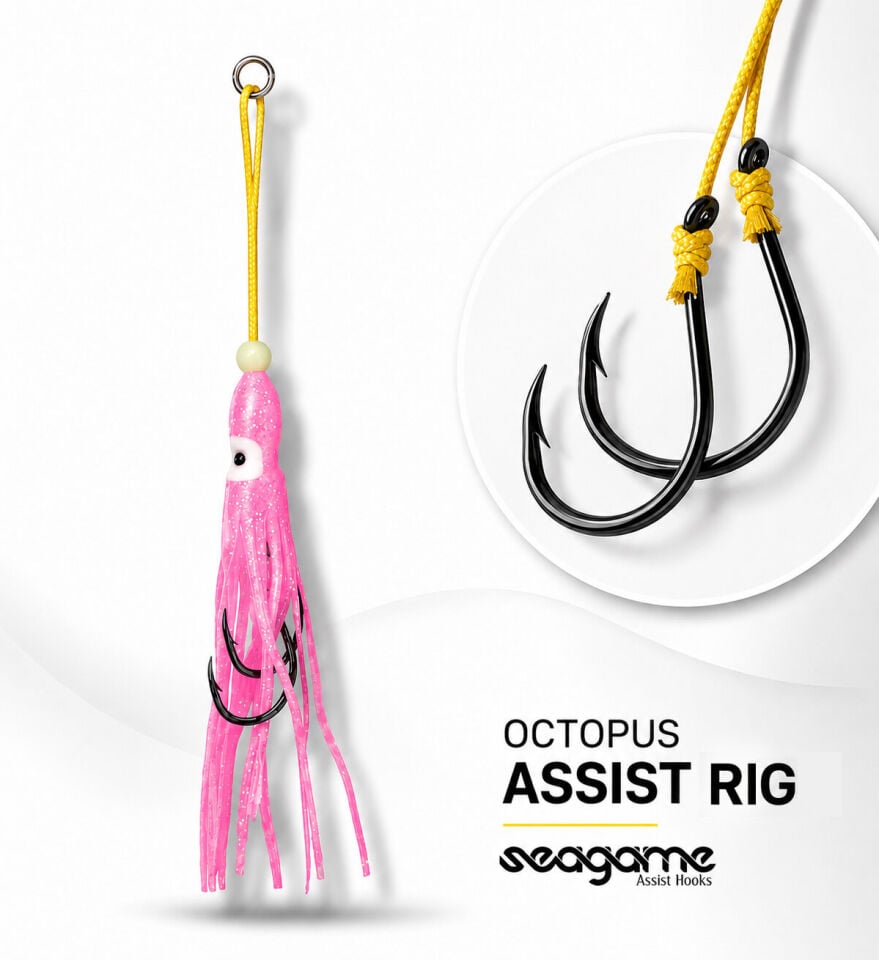 OCTOPUS ASSIST RIG 9 CM UV PEMBE 2K