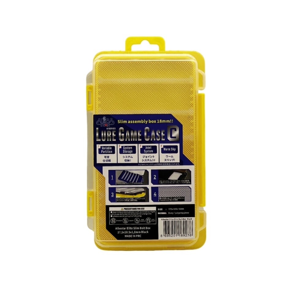 Albastar Elite Lure Game Case C Balıkçı Kutusu