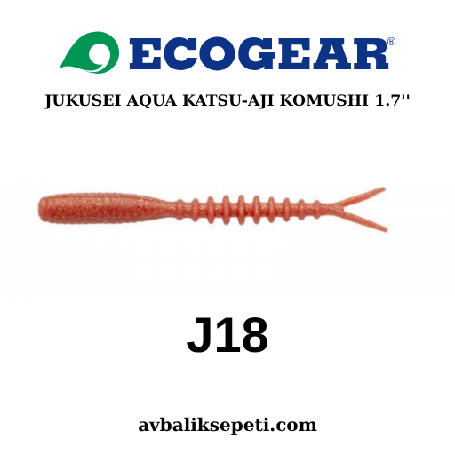 ECOGEAR JUKUSEI AQUA KATSU AJI KOMUSHI 1.7 J18