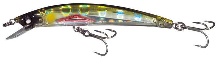 Yozuri Crystal 3D Minnow Floating Sahte Balığı HAY - 90MM-8GR