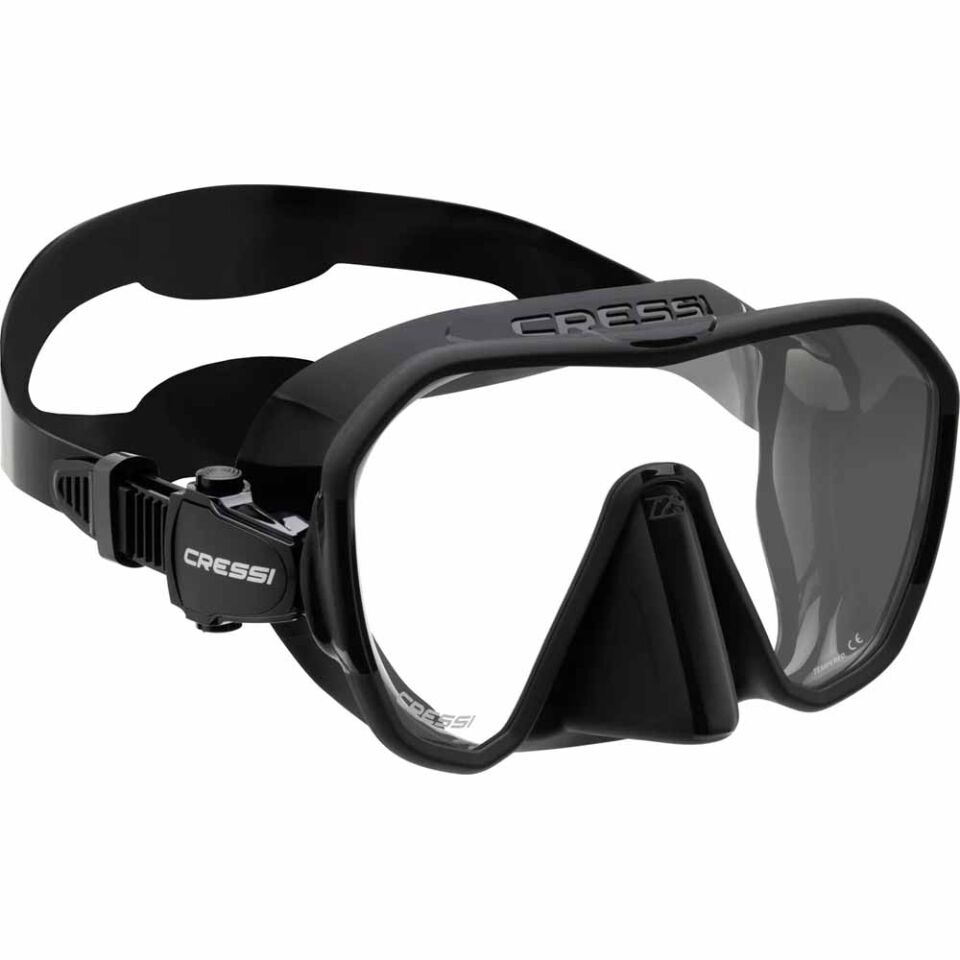 Cressi Z2S Dalış Maskesi BLACK