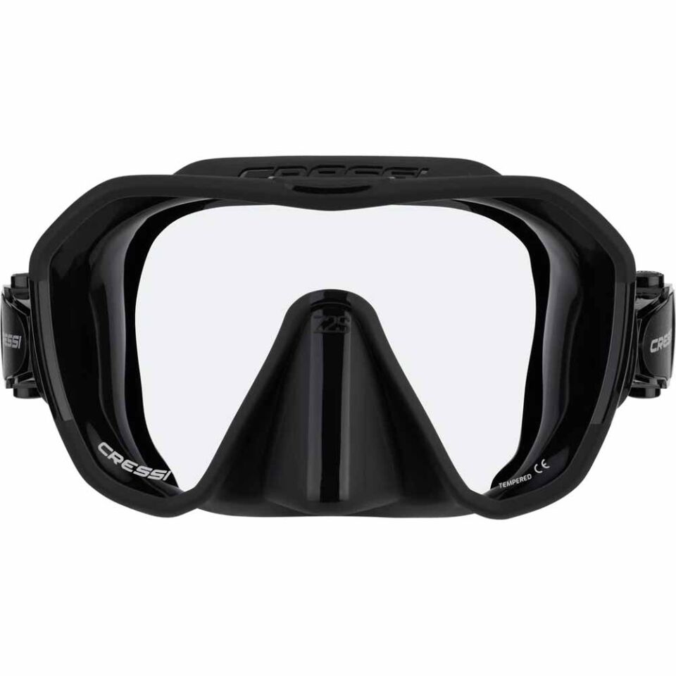 Cressi Z2S Dalış Maskesi BLACK
