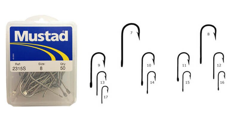 Mustad Olta iğnesi 2315 S 50 li NO:9 - İNOX