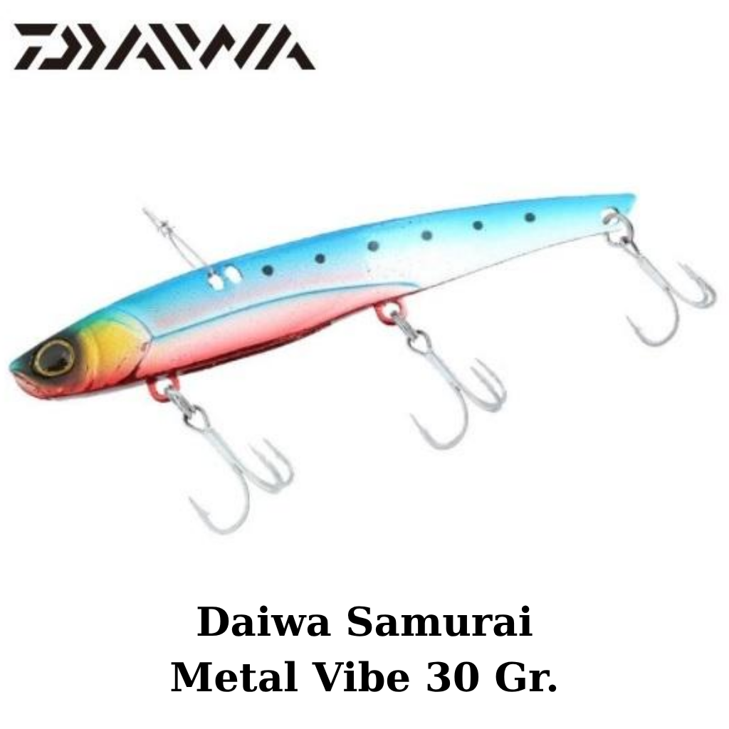 Daiwa Samurai Metal Vibe Long 30Gr. Sardine Red Berry