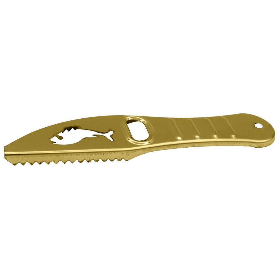 Albastar Paslanmaz Inox Krom Balık Pulu Temizleyici Gold